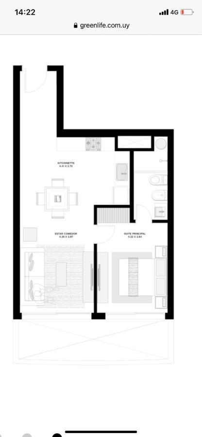 Green Life Full Amenities Punta del Este Luaran gambar